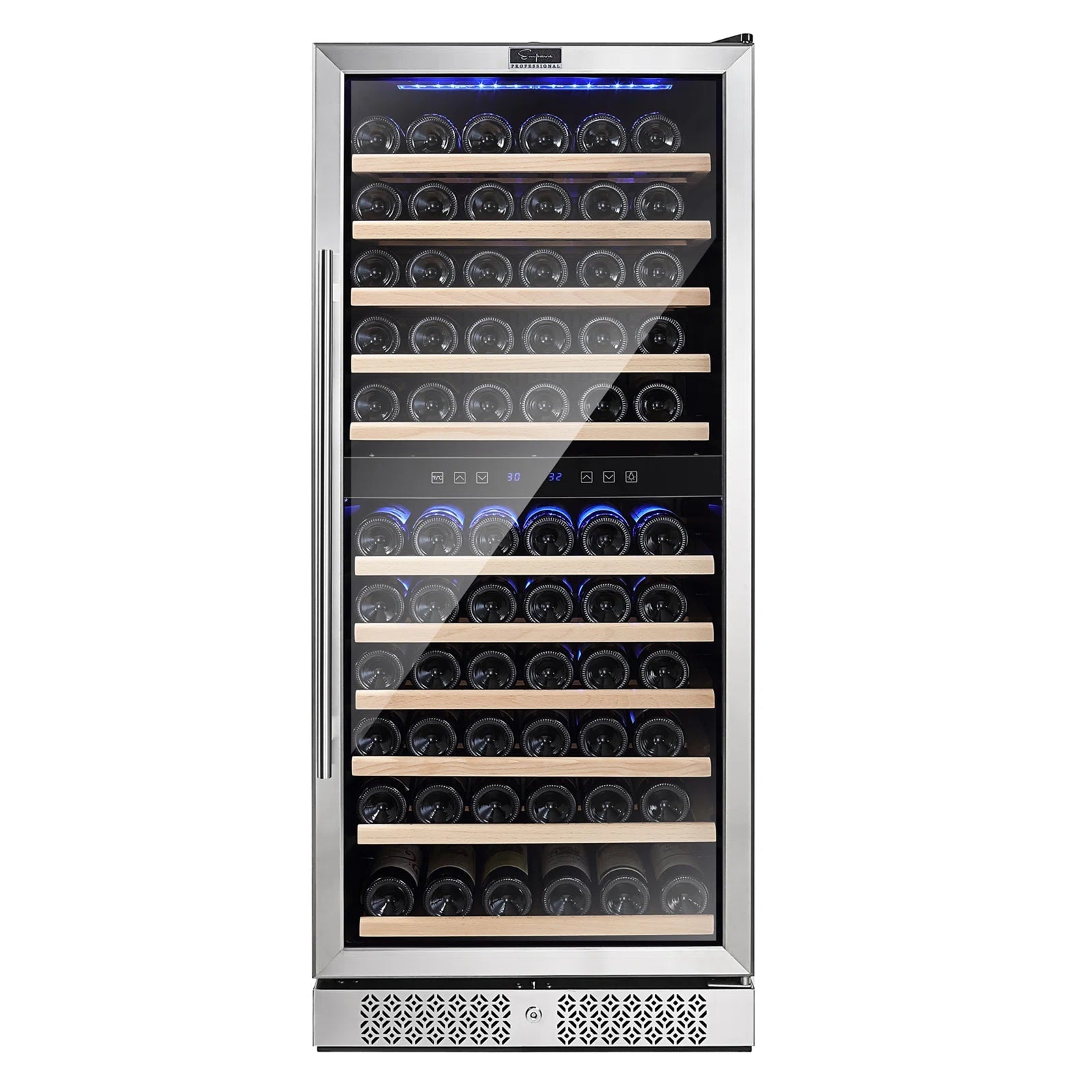 Empava 24" Wine Cooler 55" Tall Wine Refrigerator - Empv-WC05S