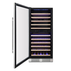 Empava 24" Wine Cooler 55" Tall Wine Refrigerator - Empv-WC05S